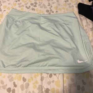 Teal nike tennis skirt size small